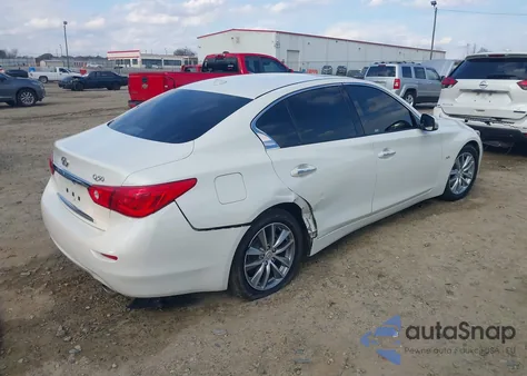 2017 Infiniti Q50 3.0T Premium z USA, uszkodzony, nr VIN JN1EV7AP2HM736943